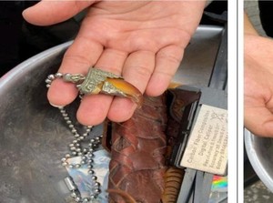 Penjual Gorengan di Gresik Nyambi Jualan Aksesori dari Satwa Dilidungi
