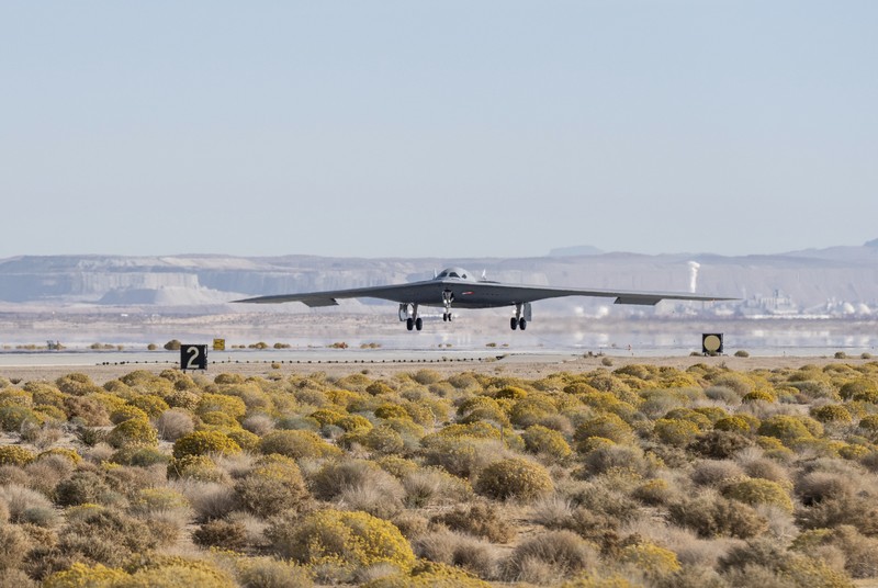 Profil Pesawat pengebom B-2 Amerika Serikat (AS). (U.S. Strategic Command)