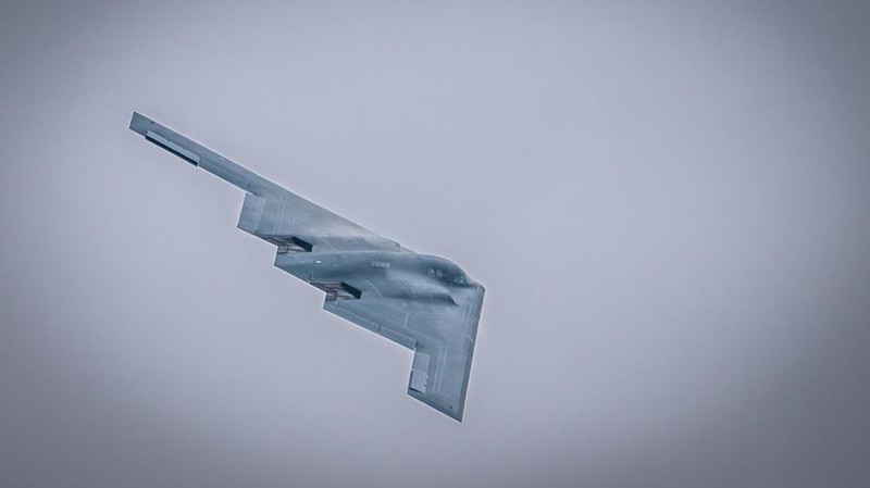 Profil Pesawat pengebom B-2 Amerika Serikat (AS). (U.S. Strategic Command)