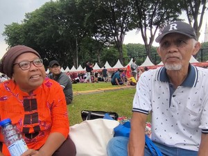 Kakek-Nenek Asal Depok Senang Bisa Ikuti HUT Ke-498 Jakarta dengan Ongkos Rp 1