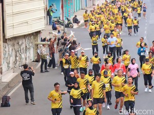 Bhayangkara Run 2025 di Kota Bandar Lampung Diikuti 4.000 Peserta