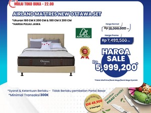 Aneka Spring Bed Banting Harga di Transmart Full Day Sale