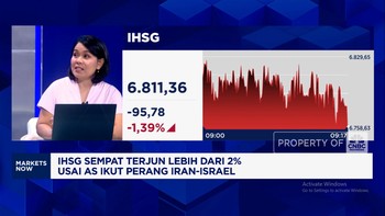 Video: AS Ikut Campur Perang Iran-Israel, Pasar Keuangan Goyang!