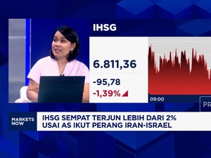 Video: AS Ikut Campur Perang Iran-Israel, Pasar Keuangan Goyang!