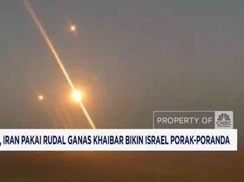 Video: Iran Pakai Rudal Ganas Khaibar, Bikin Israel Porak Poranda