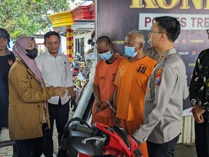 Gasak Sepeda Motor di Trenggalek, Maling Kambuhan Asal Surabaya Ditangkap