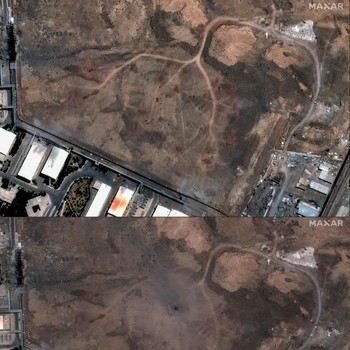 Foto Satelit, Potret Nuklir Iran Sebelum & Sesudah Diserang AS