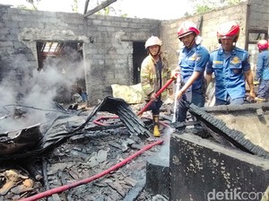 Rumah Produksi Kerupuk di Boyolali Terbakar