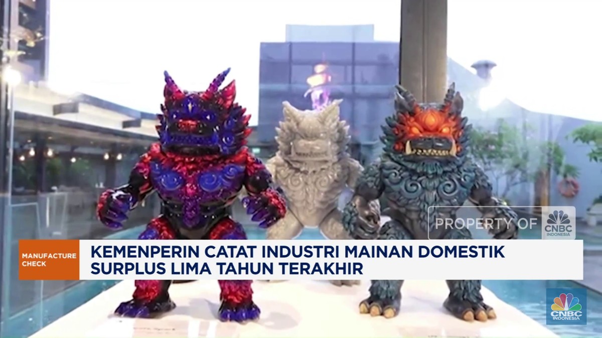 Video: Kemenperin Catat Industri Mainan Domestik Surplus