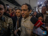 Potret Eks Mendikbudristek Nadiem Makarim Diperiksa Kejagung 12 Jam