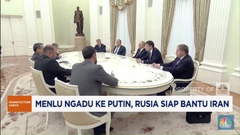 Video: Menlu Ngadu ke Putin, Rusia Siap Bantu Iran