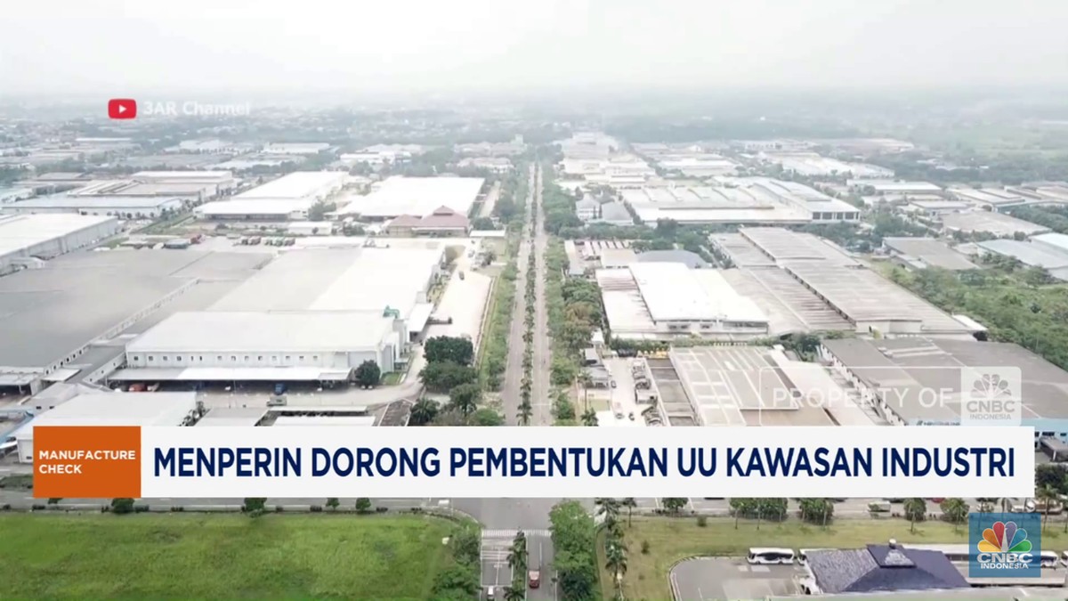 Video: Menperin Dorong Pembentukan UU Kawasan Industri