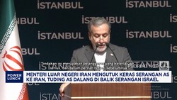 Video: Menlu Iran Tuding AS Dalang di Balik Serangan Israel