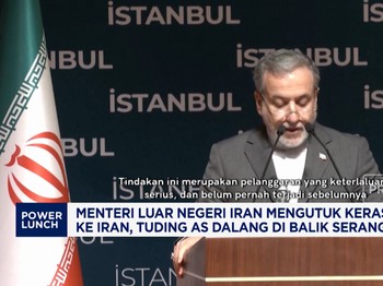 Video: Menlu Iran Tuding AS Dalang di Balik Serangan Israel