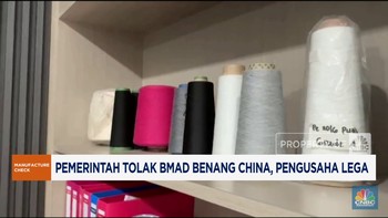 Video: Pemerintah Tolak BMAD Benang China