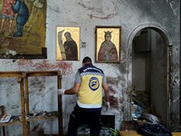 Penampakan Bom Bunuh Diri Guncang Gereja, 20 Tewas