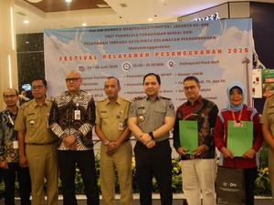 HUT Jakarta, Imigrasi Jaksel Buka Layanan Bikin Paspor di Kebayoran Park Mall