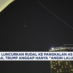 Video: Panas! Iran Luncurkan Rudal Ke Pangkalan AS di Qatar & Irak 