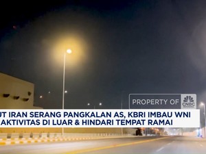 Video: Iran Serang Pangkalan AS, KBRI Imbau WNI di Bahrain Waspada