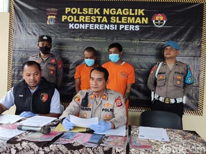 2 Penipu Modus Aplikasi Kencan Gondol Motor Emak-emak di Sleman Ditangkap