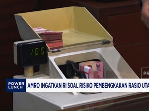 Video: AMRO Ungkap Risiko Pembengkakan Rasio Utang RI Terhadap PDB