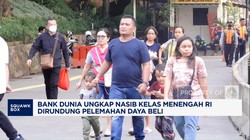 Video: Bank Dunia: Kelas Menengah RI Dirundung Pelemahan Daya Beli