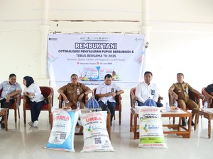 Pupuk Subsidi Tembus 29 Ribu Ton, Bupati Takalar Target Petani Panen 3 Kali