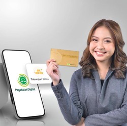 Mantap! Di Pegadaian: Emas Fisik Bisa Langsung Jadi Tabungan Emas