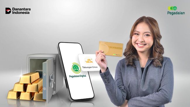 Mantap! Di Pegadaian: Emas Fisik Bisa Langsung Jadi Tabungan Emas