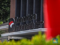 Gedung Danantara Jakarta. (CNBC Indonesia/Faisal Rahman)