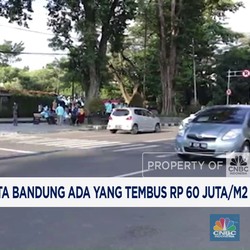 Video: Harga Tanah di Kota Bandung Tembus Rp 60 Juta/m2