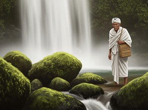 Suara dan Sosok Kakek Misterius di Curug Cigoong Cianjur