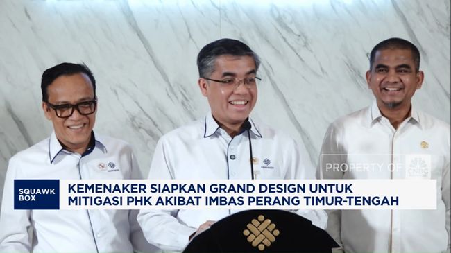 Video: Kemenaker Bersiap Hadapi PHK Akibat Perang Iran Vs Israel