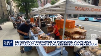 Video: Bukti Kepercayaan Konsumen AS Memburuk di Juni 2025