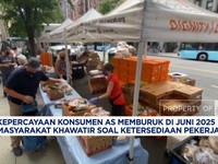 Video: Bukti Kepercayaan Konsumen AS Memburuk di Juni 2025