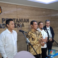 Minta HKTI Dukung Prabowo, Amran Ramal Nasib Pertanian RI Jadi Begini