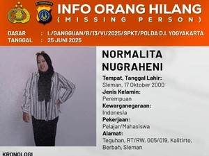 Bantu Cari Dab! Mbak Normalita Asal Sleman Dilaporkan Hilang
