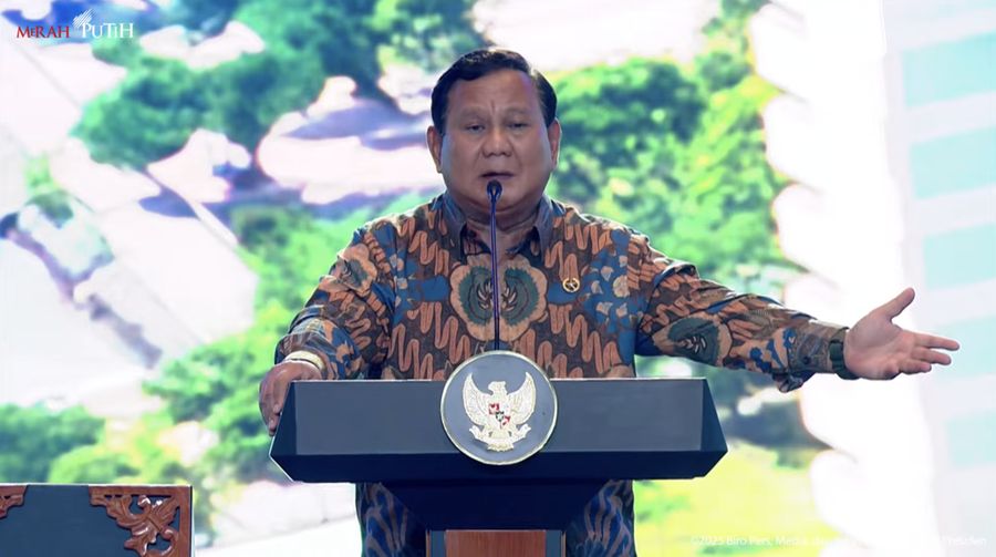 Presiden Prabowo Resmikan KEK Sanur dan Bali International Hospital, Denpasar, Bali Rabu (25/6/2025). (Tangkapan Layar Youtube Sekretariat Presiden)
