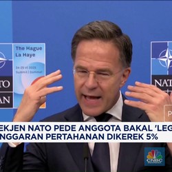 Video: Sekjen Nato Yakin Anggotanya Bakal 'Legowo' Anggaran Baru Naik