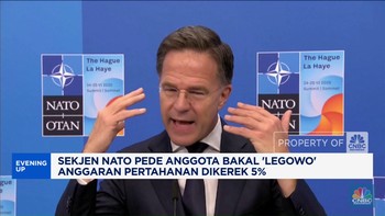 Video: Sekjen Nato Yakin Anggotanya Bakal 'Legowo' Anggaran Baru Naik