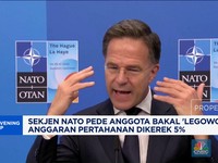 Video: Sekjen Nato Yakin Anggotanya Bakal 'Legowo' Anggaran Baru Naik