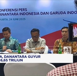 Video: Selamatkan Garuda, Danantara Suntik Modal Rp 6,65 Triliun