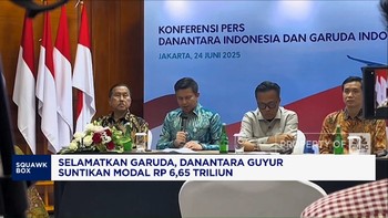 Video: Selamatkan Garuda, Danantara Suntik Modal Rp 6,65 Triliun