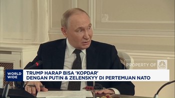 Video: Trump Harap Bisa 'Kopdar' Dengan Putin & Zelenskyy di KTT NATO