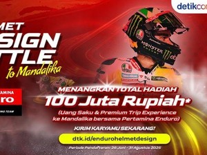 Jago Desain? Yuk Ikut Pertamina Enduro Helmet Design Battle to Mandalika!