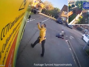 Video: Menegangkan! Aksi Pengejaran Pria Bersamurai Pembunuh Remaja London