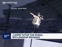 Video: J-Hope Tutup Tur Dunia, BTS Lengkap Reunian!