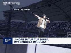 Video: J-Hope Tutup Tur Dunia, BTS Lengkap Reunian!