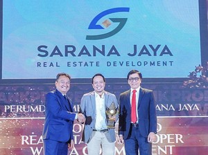 Sarana Jaya Raih Penghargaan Pengembang dengan Inovasi Keberlanjutan
