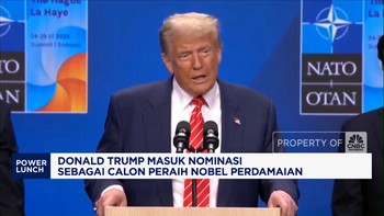 Video: Donald Trump Masuk Nominasi Calon Peraih Nobel Perdamaian
